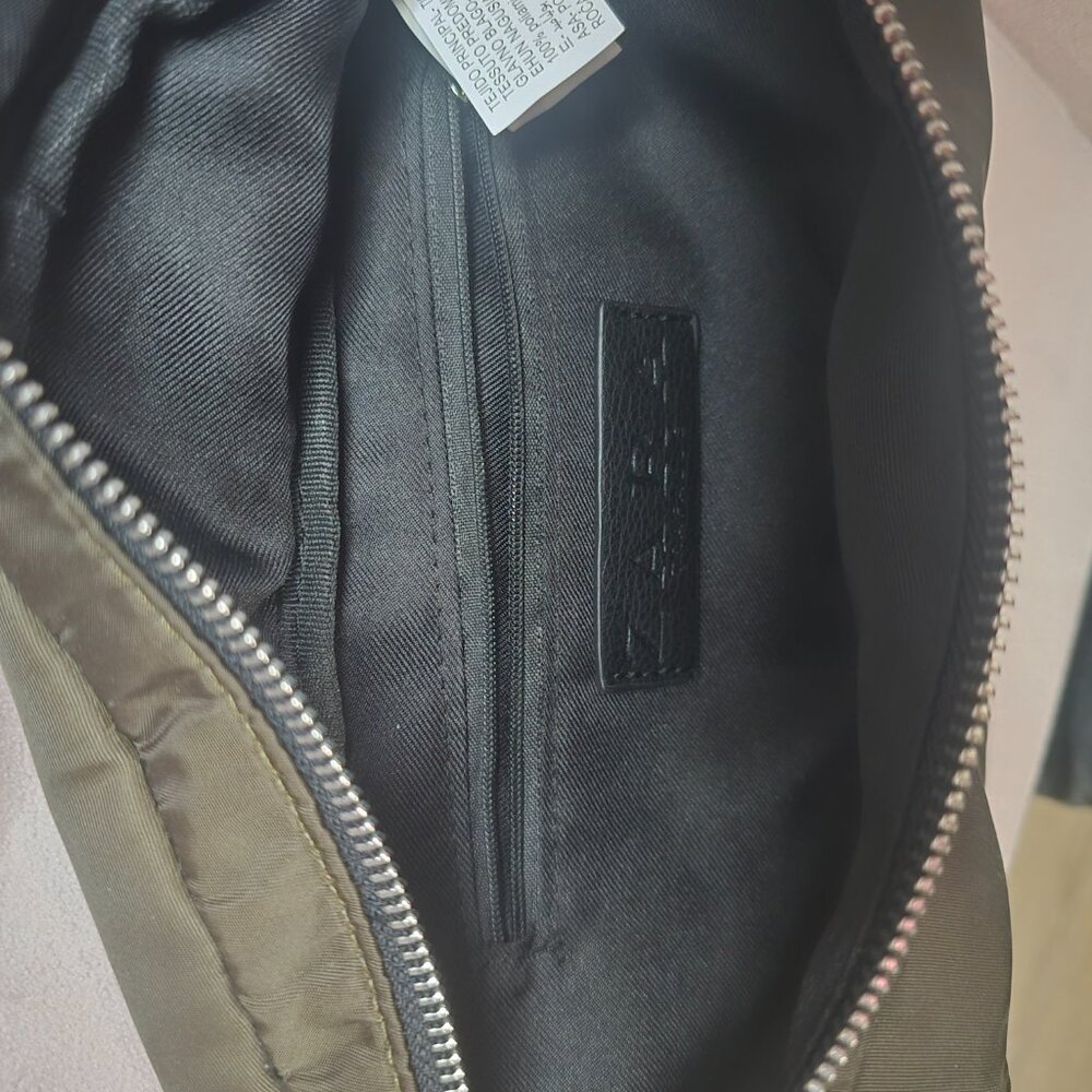 Zara Nylon Belt Bag Olive Green - Picture 3 of 7